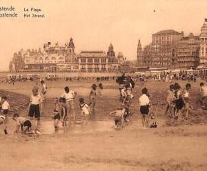 ac0079 - BELGIUM - Carte Postal Ancienne VINTAGE  POSTCARD - OSTENDE  - 1935