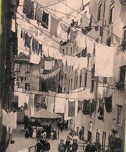 aa9248- CARTOLINA D'EPOCA  GENOVA Città : Truogoli di S. Brigida