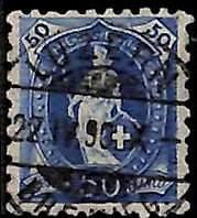 95006gA  - SWITZERLAND  -  STAMP -   Yvert #  84 - Very Fine  USED - LUX