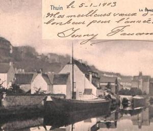 ac0089 - BELGIUM - Carte Postal Ancienne VINTAGE  POSTCARD - THUIN - 1903