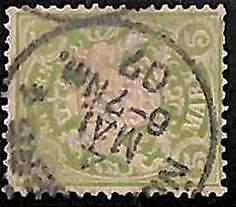 94907 2cB - GERMANY Bayern  - STAMP  -  Michel  #  70 - USED