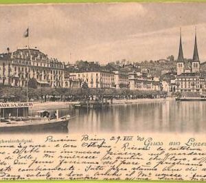 ad6568 - SWITZERLAND - Ansichtskarten VINTAGE POSTCARD - Gruss aus Luzern - 1900