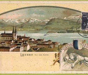 ad6571 - SWITZERLAND Schweitz - Ansichtskarten VINTAGE POSTCARD - Luzern