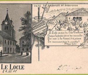ad6588 - SWITZERLAND Schweitz - Ansichtskarten VINTAGE POSTCARD - Le Locle -1902