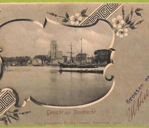 ad2083 - NETHERLANDS - VINTAGE POSTCARD  - Dordrecht - 1901