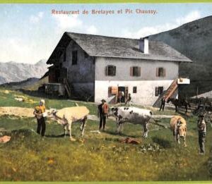 ad6614 - SWITZERLAND Schweitz - Ansichtskarten VINTAGE POSTCARD - Pic Chaussy