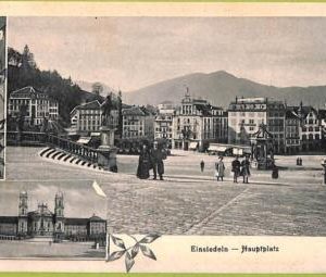 ad5821 - SWITZERLAND Schweitz - Ansichtskarten VINTAGE POSTCARD - Einsledeln
