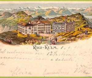 ad6626 - SWITZERLAND Schweitz - Ansichtskarten VINTAGE POSTCARD -  Rigi-Rulm