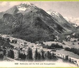 ad6610 - SWITZERLAND Schweitz - Ansichtskarten VINTAGE POSTCARD - Pontresina