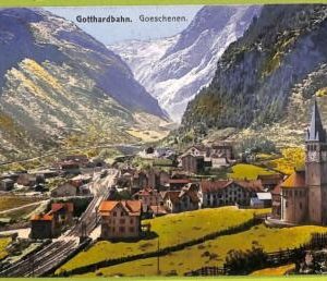 ad5749 - SWITZERLAND Schweitz - Ansichtskarten VINTAGE POSTCARD - Goschenen-1910