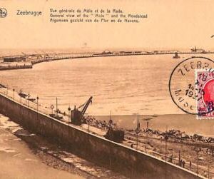 ac0107  - BELGIUM - Carte Postal Ancienne VINTAGE  POSTCARD - Zeebrugge