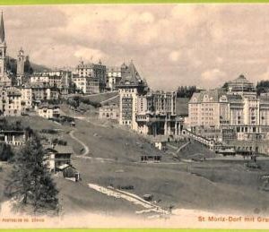 ad6663 - SWITZERLAND Schweitz - Ansichtskarten VINTAGE POSTCARD - St.Moritz