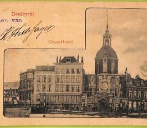ad2080 - NETHERLANDS - VINTAGE POSTCARD  - Dordrecht - 1901