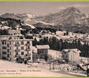 ad6713 - SWITZERLAND Schweitz - Ansichtskarten VINTAGE POSTCARD - Chesieres