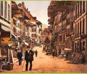 ad6698 - SWITZERLAND Schweitz - Ansichtskarten VINTAGE POSTCARD - Thun - 1909
