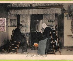 ad2090 - NETHERLANDS - VINTAGE POSTCARD  - Geldersch Binnenhuisje