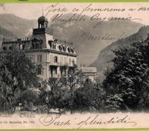 ad6702 - SWITZERLAND Schweitz - Ansichtskarten VINTAGE POSTCARD -Thusis - 1908