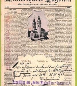 ad6732 - SWITZERLAND Schweitz - Ansichtskarten VINTAGE POSTCARD - 1903