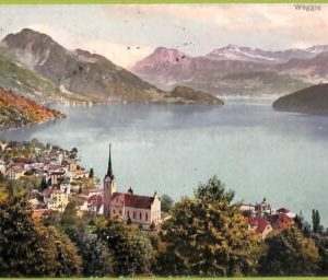ad6728 - SWITZERLAND Schweitz - Ansichtskarten VINTAGE POSTCARD - Weggis - 1903