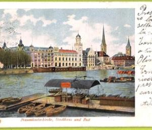 ad6741 - SWITZERLAND Schweitz - Ansichtskarten VINTAGE POSTCARD - Zurich - 1903