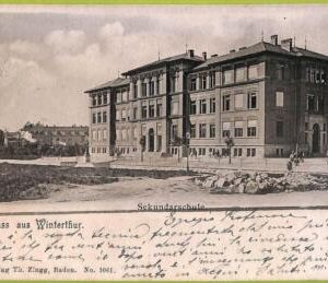 ad6733 - SWITZERLAND - Ansichtskarten VINTAGE POSTCARD-Gruss aus Winterthur-1920