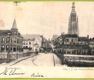ad2070 - NETHERLANDS - VINTAGE POSTCARD  - Breda - 1901