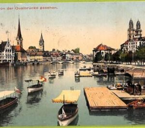 ad6745 - SWITZERLAND Schweitz - Ansichtskarten VINTAGE POSTCARD - Zurich - 1909