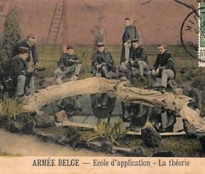 ac0119  - BELGIUM - Carte Postal Ancienne VINTAGE  POSTCARD - Military - 1912