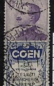 ZA0151b - ITALY -  Pubblicitari ADVERTISNG STAMP -  Sassone # 10 COEN Textile