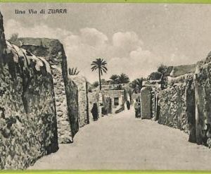 af6211 - LIBYA - VINTAGE POSTCARD - Zuara - 1914