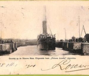 ad2064 - NETHERLANDS - VINTAGE POSTCARD  - Amsterdam - 1901
