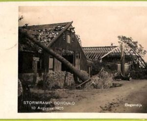 ad2074 - NETHERLANDS - VINTAGE POSTCARD  - Stormramp  Borculo - 1925