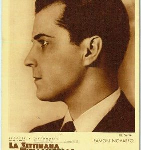 95729 - VINTAGE POSTCARD - CINEMA, Actors : RAMON NOVARRO, Settimana Enigmistica