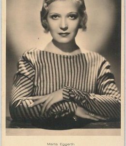 61984 - VINTAGE POSTCARD - CINEMA, Marta Eggerth