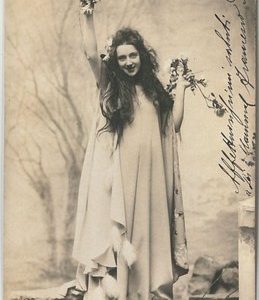61912 - VINTAGE POSTCARD - THEATER, CINEMA, Tina De Lorenzo, Opera Samaritana