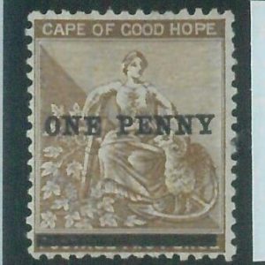 88430  - CAPE of GOOD HOPE -  Postal History - STAMP:  SG #  57b - MINT !