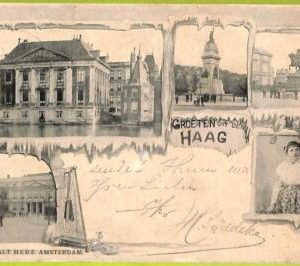 ad2100 - NETHERLANDS - VINTAGE POSTCARD  - Den Haag - 1998