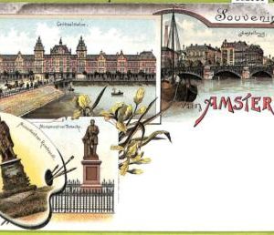 ad2066 - NETHERLANDS - VINTAGE POSTCARD  - Amsterdam