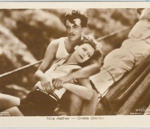 62064 - VINTAGE POSTCARD - CINEMA, Greta Garbo and Nils Asther