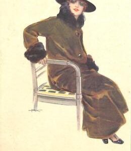 ab6756 - VINTAGE POSTCARD - Glamour Ladies Donnine - ARTIST SIGNED