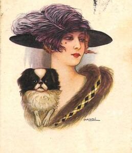 ab6765 - VINTAGE POSTCARD - Glamour Ladies Donnine - ARTIST SIGNED - NANNI