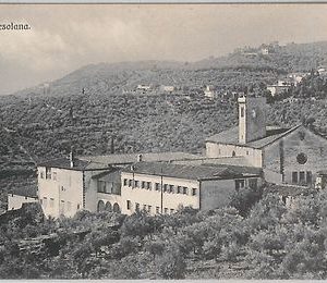 49585   CARTOLINA d'Epoca - FIRENZE provincia : BADIA FIESOLANA