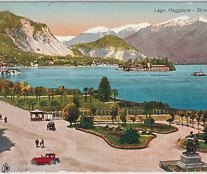 56013 -- CARTOLINA d'Epoca - LAGO MAGGIORE:  Stresa  1929
