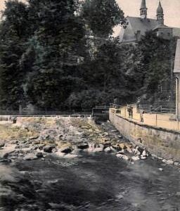 ab9022  - Ansichtskarten  POSTCARD - GERMANY - Sebnitz -1912 - Protest.Kirohe