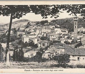 49594  CARTOLINA d'Epoca - FIRENZE provincia : FIESOLE Panorama