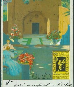 Lib996 - CARTOLINA d'Epoca - PUBBLICITARIA Illustrata - CHIATTONE  Montecatini