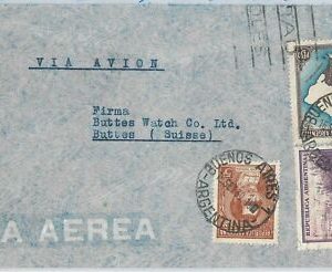 43426  - ARGENTINA - POSTAL HISTORY  -  AIRMAIL COVER to SWITZERLAND 19.09.1939