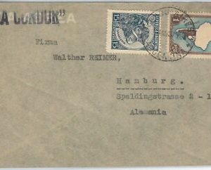 43413  ARGENTINA - postal history - AIRMAIL COVER  Via condor to GERMANY - 1937