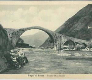 80603 - CARTOLINA d'Epoca - LUCCA  Provincia  -  Bagni di Lucca