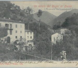 80612 - CARTOLINA d'Epoca - LUCCA  Provincia  -  Bagni di Lucca    1904